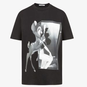 Givenchy Paris- BAMBI PRINTED T-SHIRT